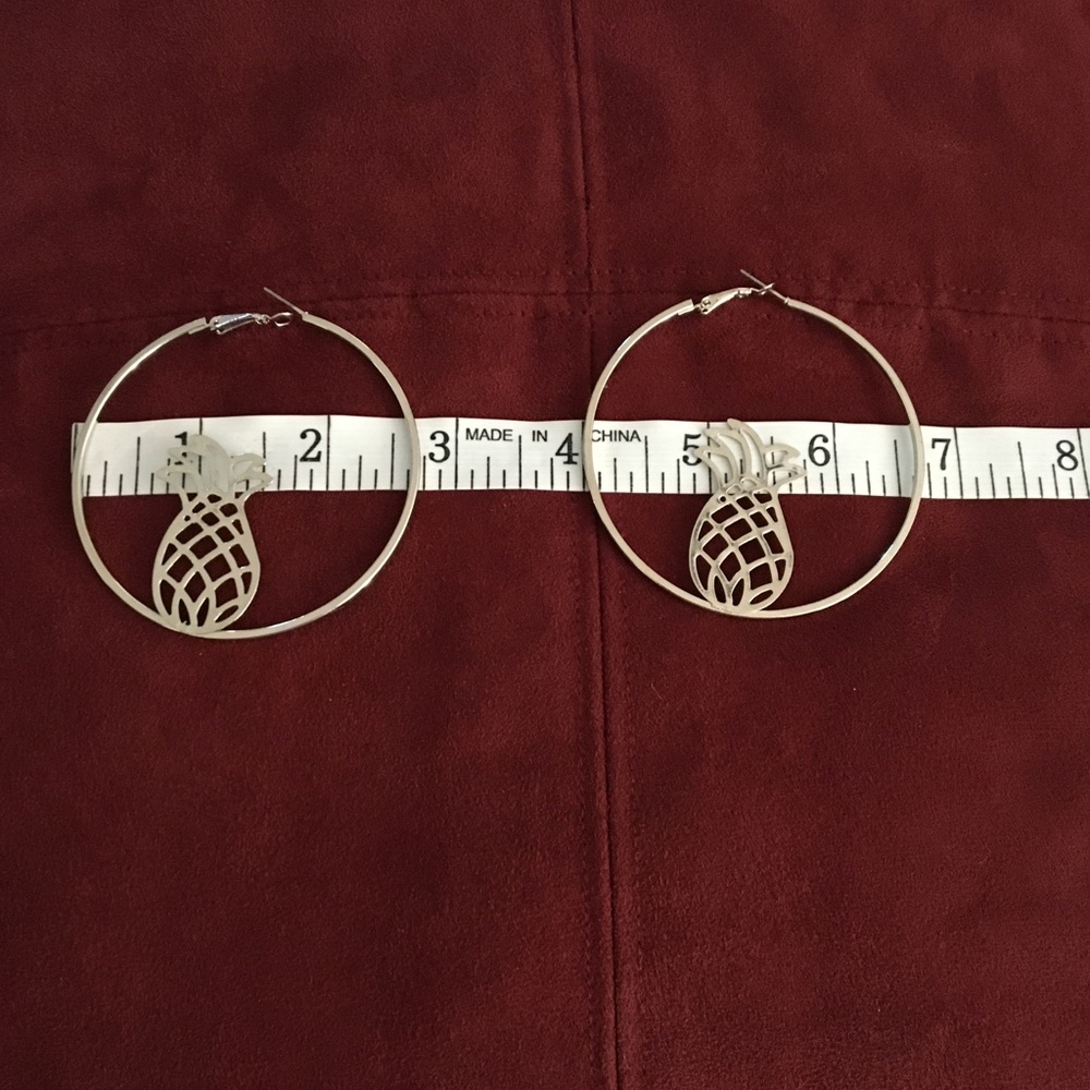 Gorgeous Pineapple 925 Silver Earring